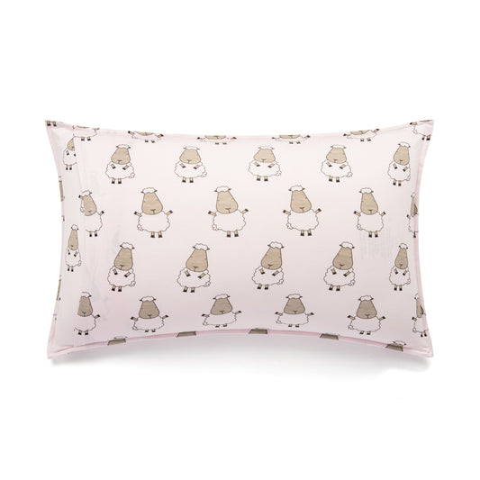 Head Pillow Big Sheepz Pink - Kids (30 x 47 cm)