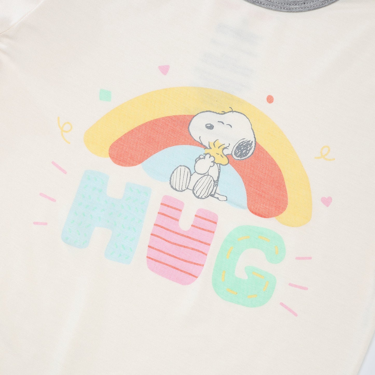 Special Edition - BBS x Peanuts Short Sleeve Shirt S04 Yellow + Pants S02 White