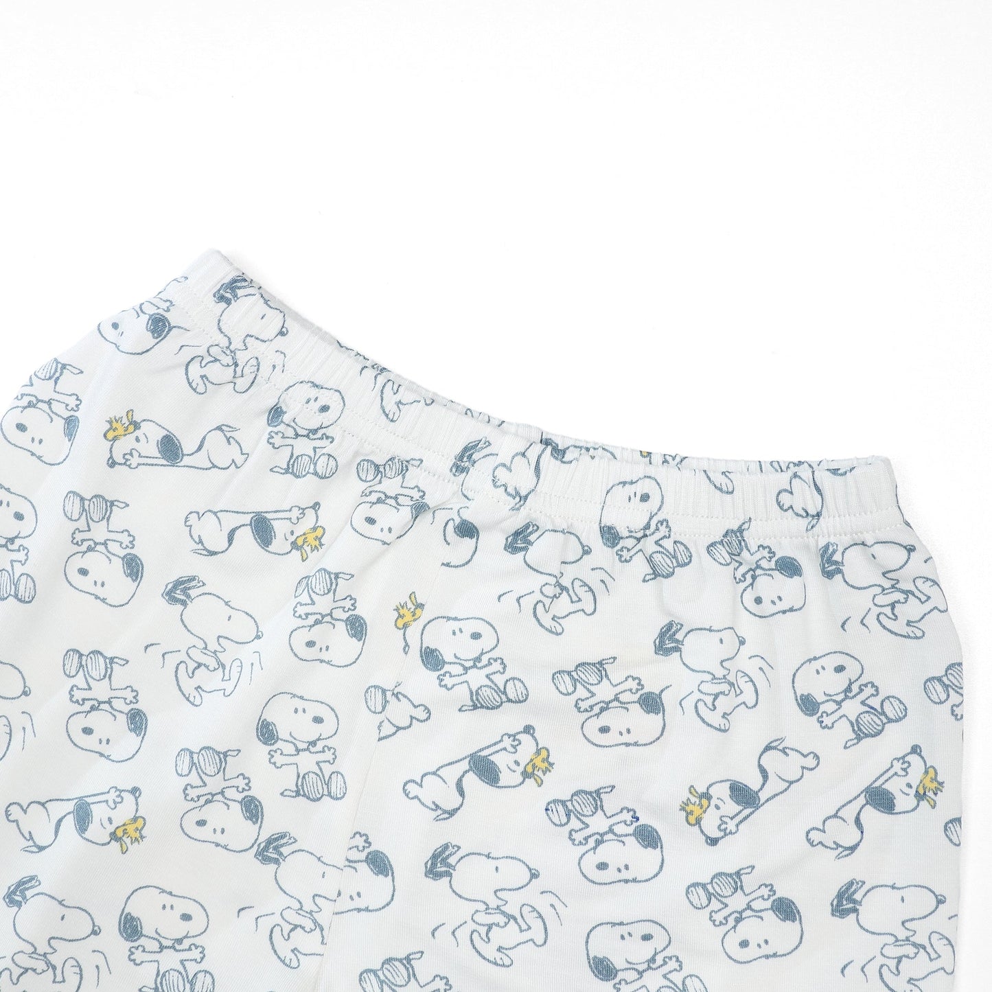 Special Edition - BBS x Peanuts Short Sleeve Shirt S04 Yellow + Pants S02 White