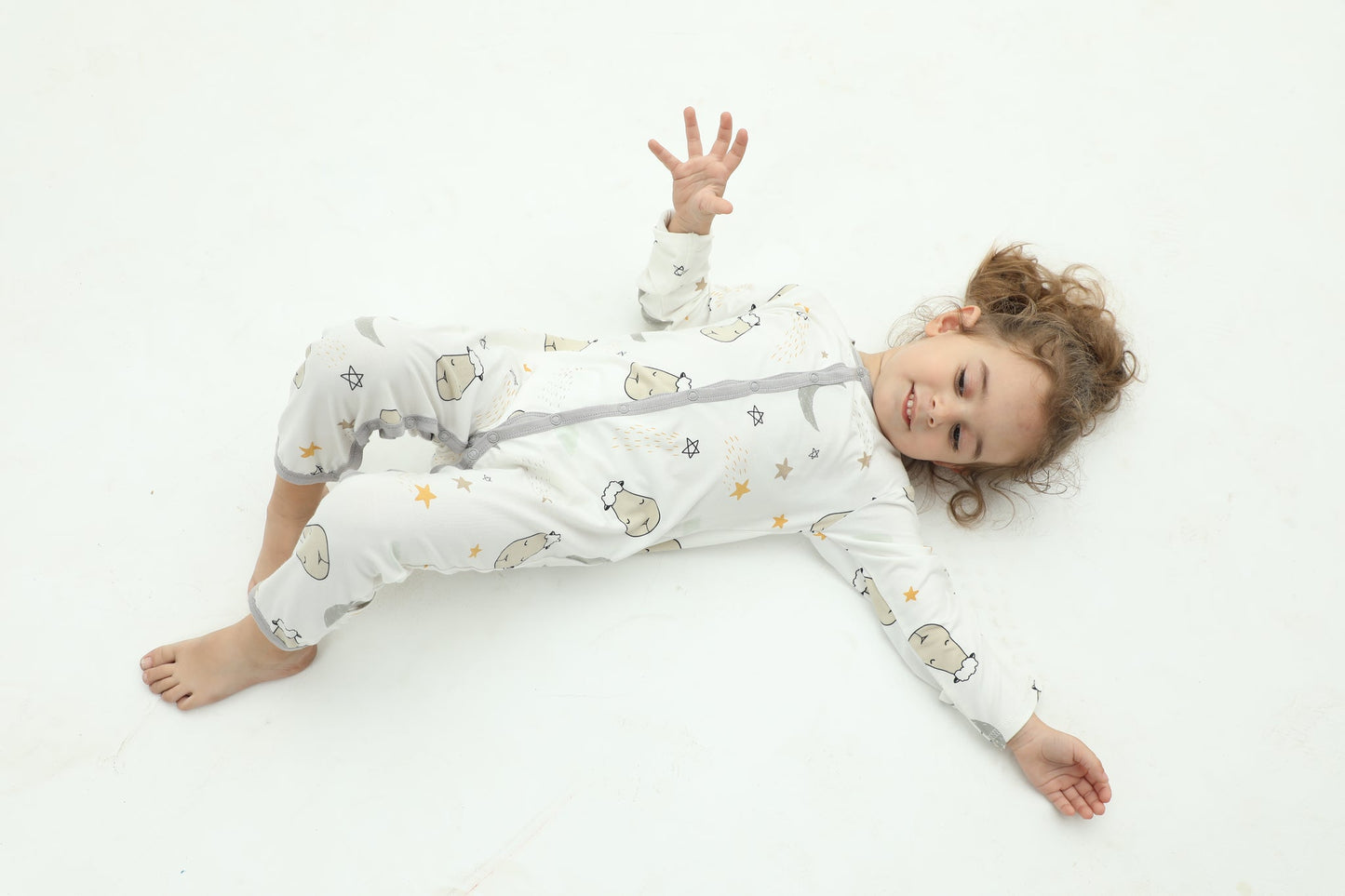 Special Edition - Romper Goodnight Baa Baa White