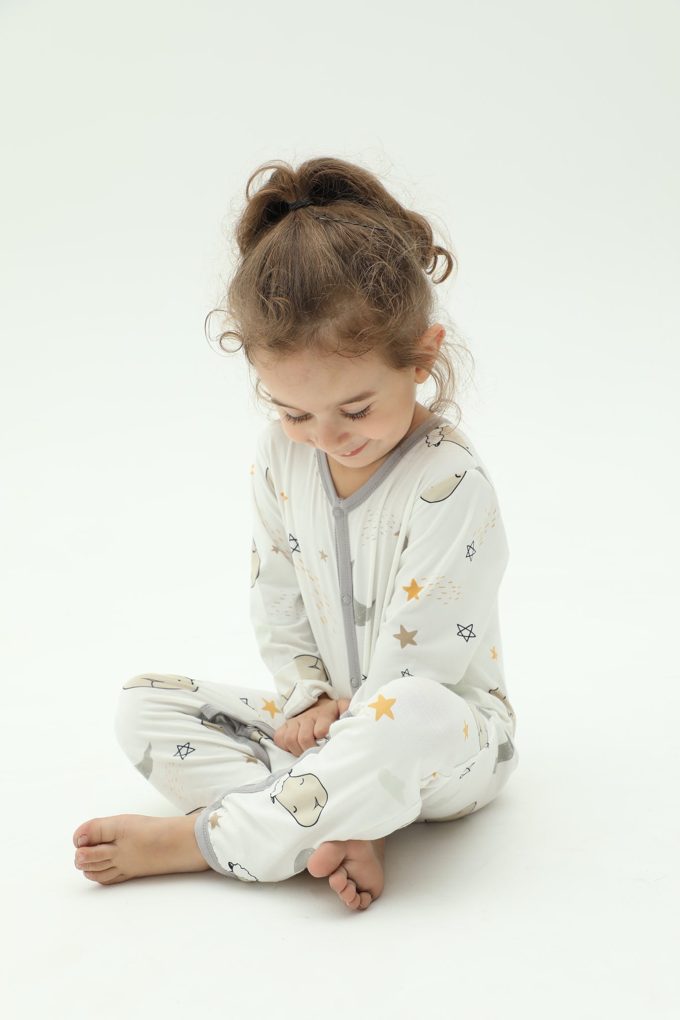 Special Edition - Romper Goodnight Baa Baa White