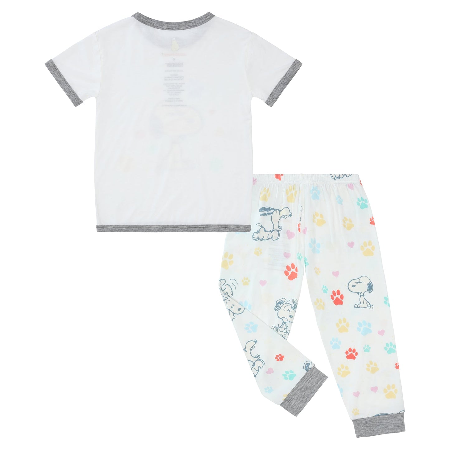 Special Edition - BBS x Peanuts Short Sleeve Shirt S03 White + Pants S01 White