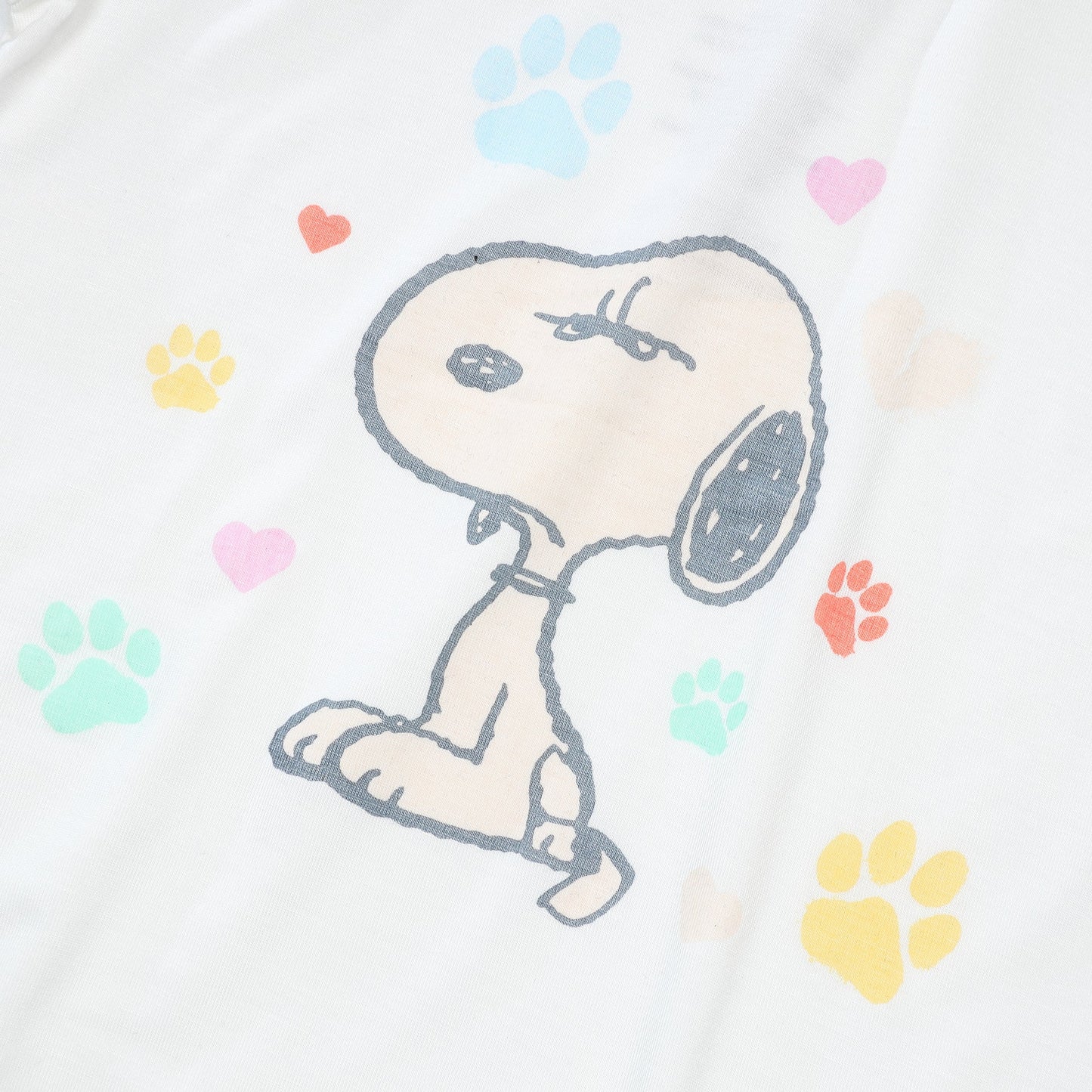 Special Edition - BBS x Peanuts Short Sleeve Shirt S03 White + Pants S01 White