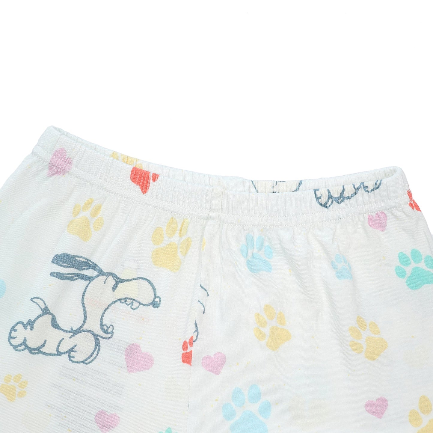 Special Edition - BBS x Peanuts Short Sleeve Shirt S03 White + Pants S01 White