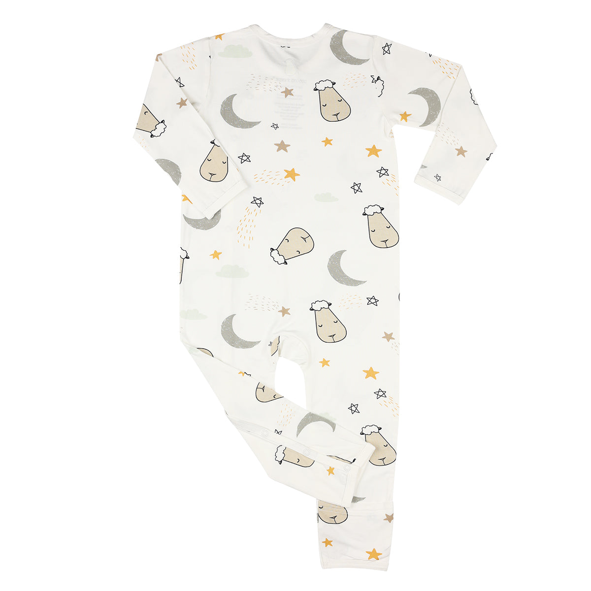 Special Edition - Romper Side Snap Goodnight Baa Baa White