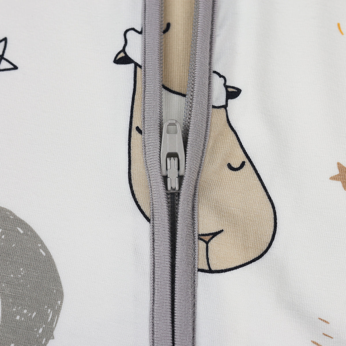 Special Edition - Romper Zip Goodnight Baa Baa White