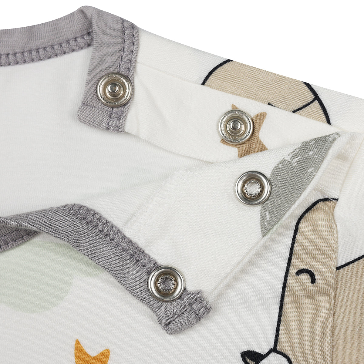 Special Edition - Romper Short Sleeve Goodnight Baa Baa White