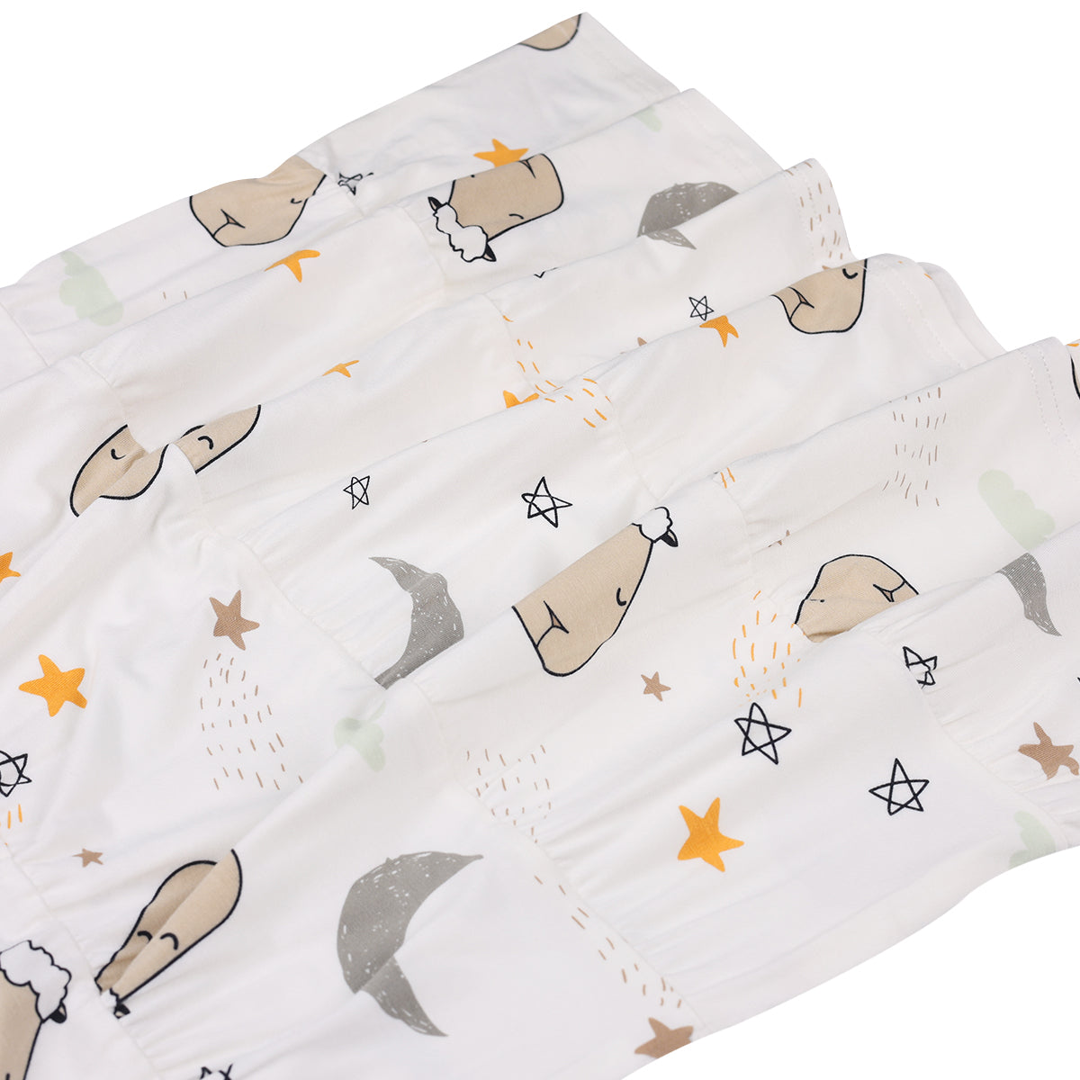 Special Edition - Tiered Dress Goodnight Baa Baa White