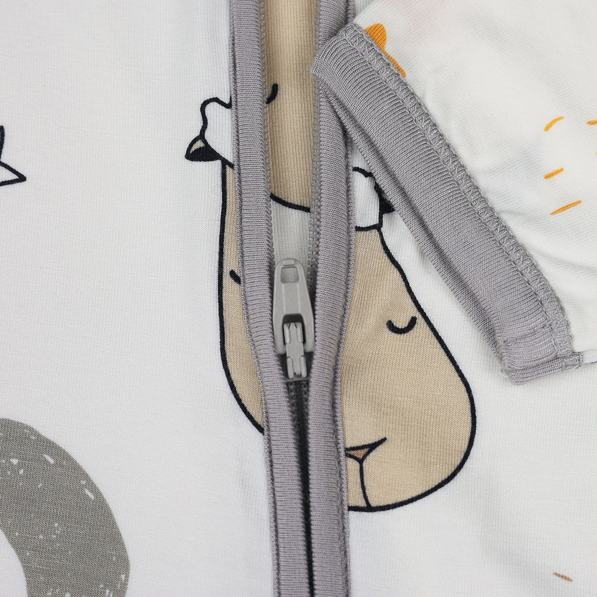 Special Edition - Romper Zip Goodnight Baa Baa White