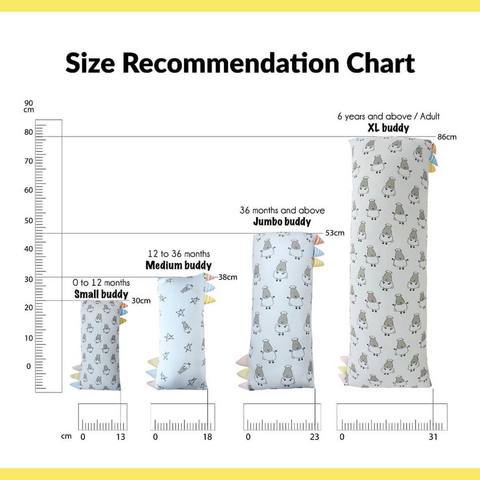 Bed-Time Buddy™ Small Star & Sheepz Yellow with Color & Stripe tag - Medium