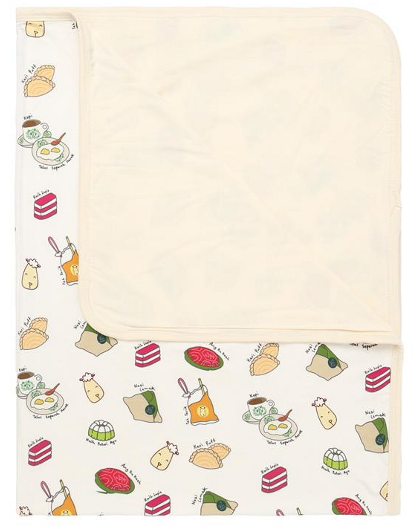 Special Edition - Double Layer Blanket Kopitiam x Baa Baa White -36M