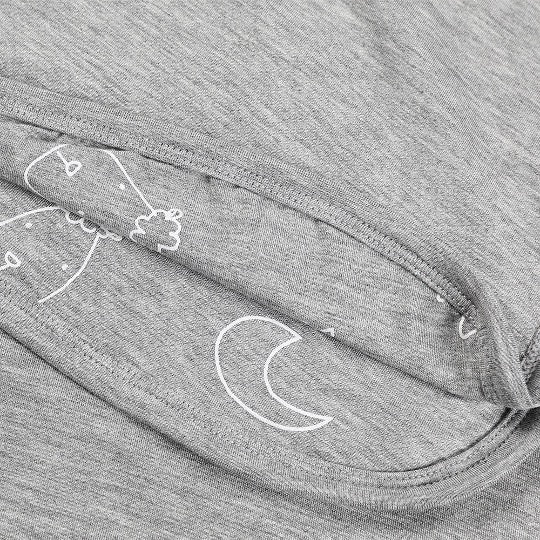 Double Layer Blanket Sweet Dream Baa Baa Grey - 36M