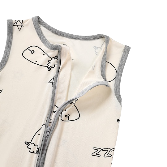 Wearable Blanket Zip Sweet Dreams Baa Baa Yellow