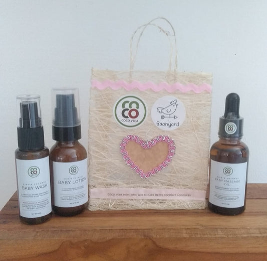 Cocoveda X Baanyard Baby Skin Care Set