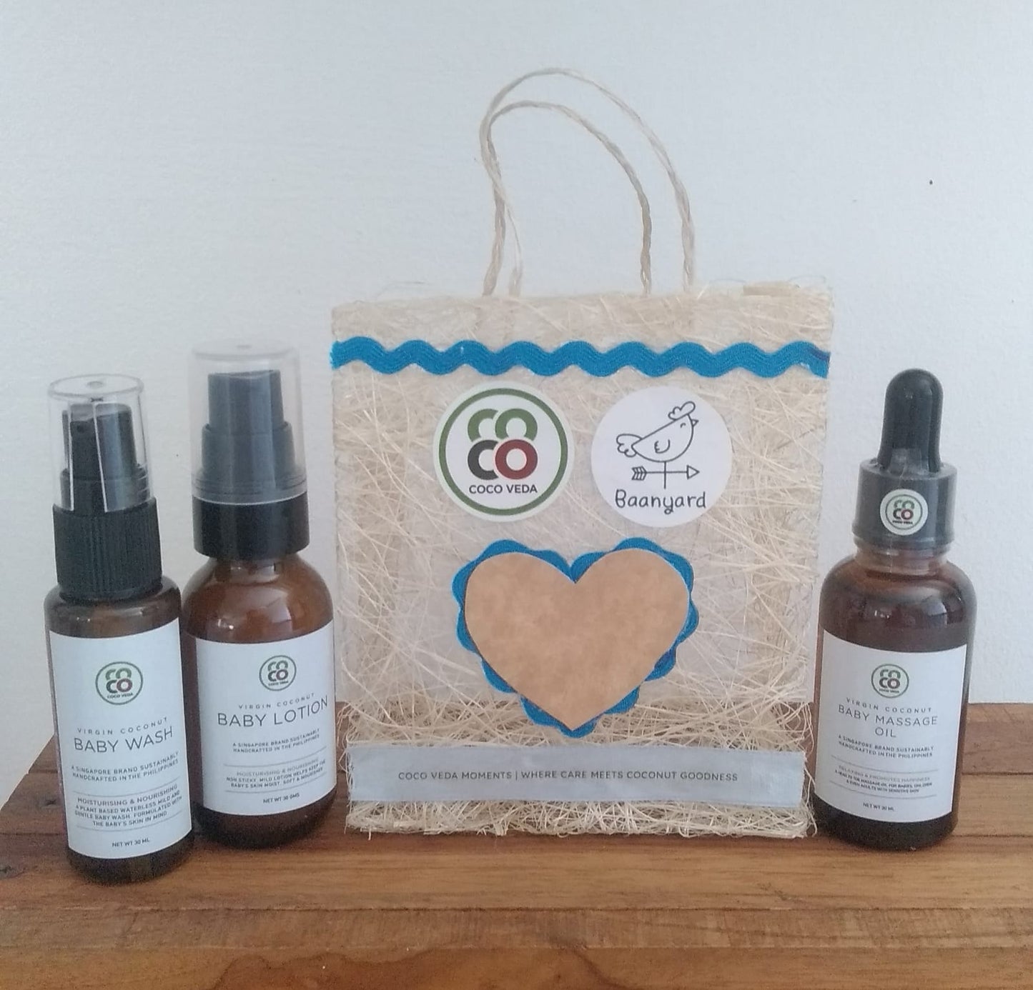 Cocoveda X Baanyard Baby Skin Care Set