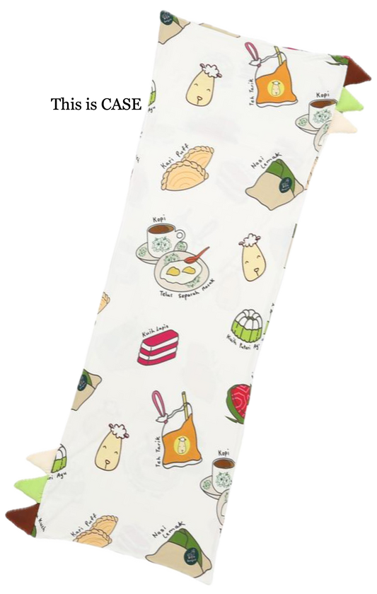 Special Edition - Bed-Time Buddy Case Kopitiam x Baa Baa White with Color tag - XL