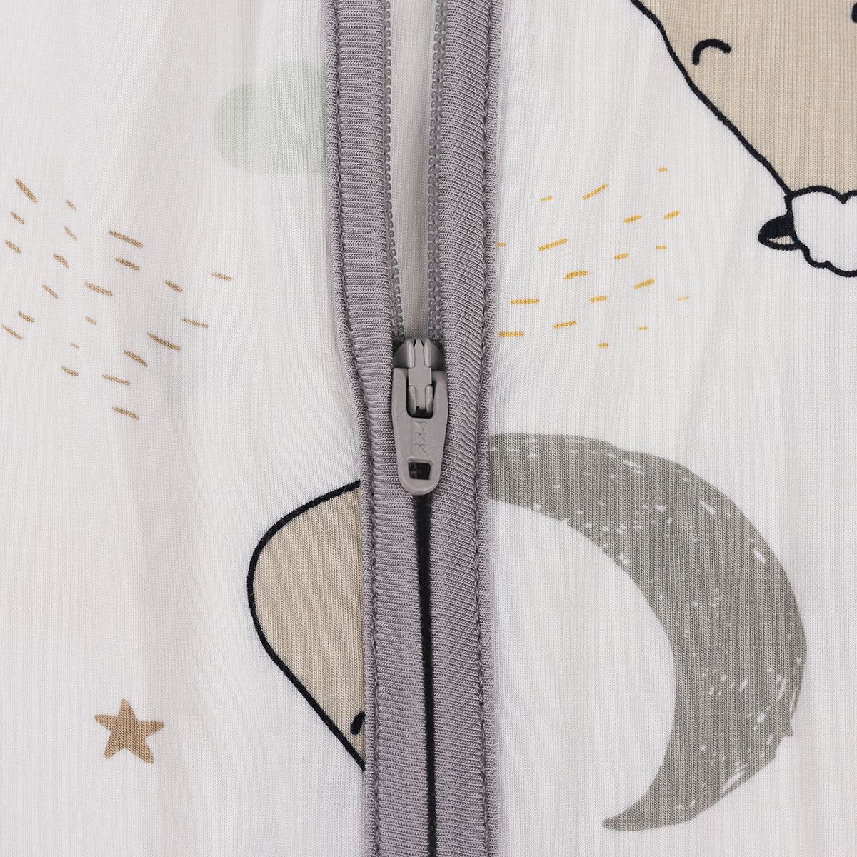 Special Edition - Romper Zip Goodnight Baa Baa White