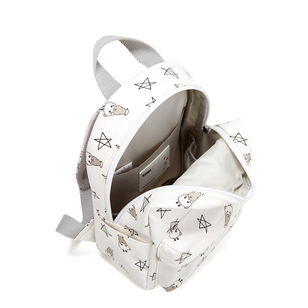 Baa Baa Sheepz Back Pack Small Star & Sheepz White - Small