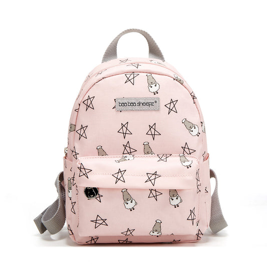 Baa Baa Sheepz Back Pack Small Star & Sheepz Pink - Small