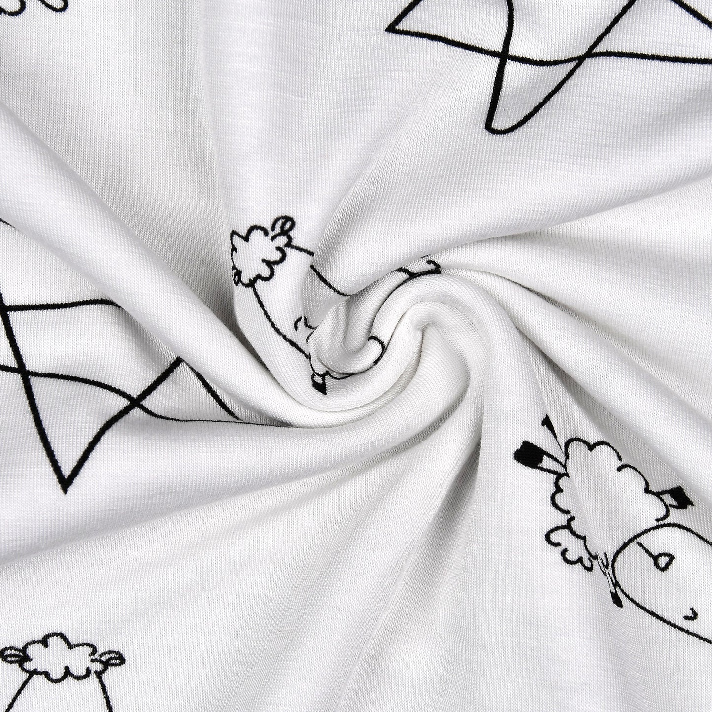 Tiered Dress Cute Big Star & Sheepz White