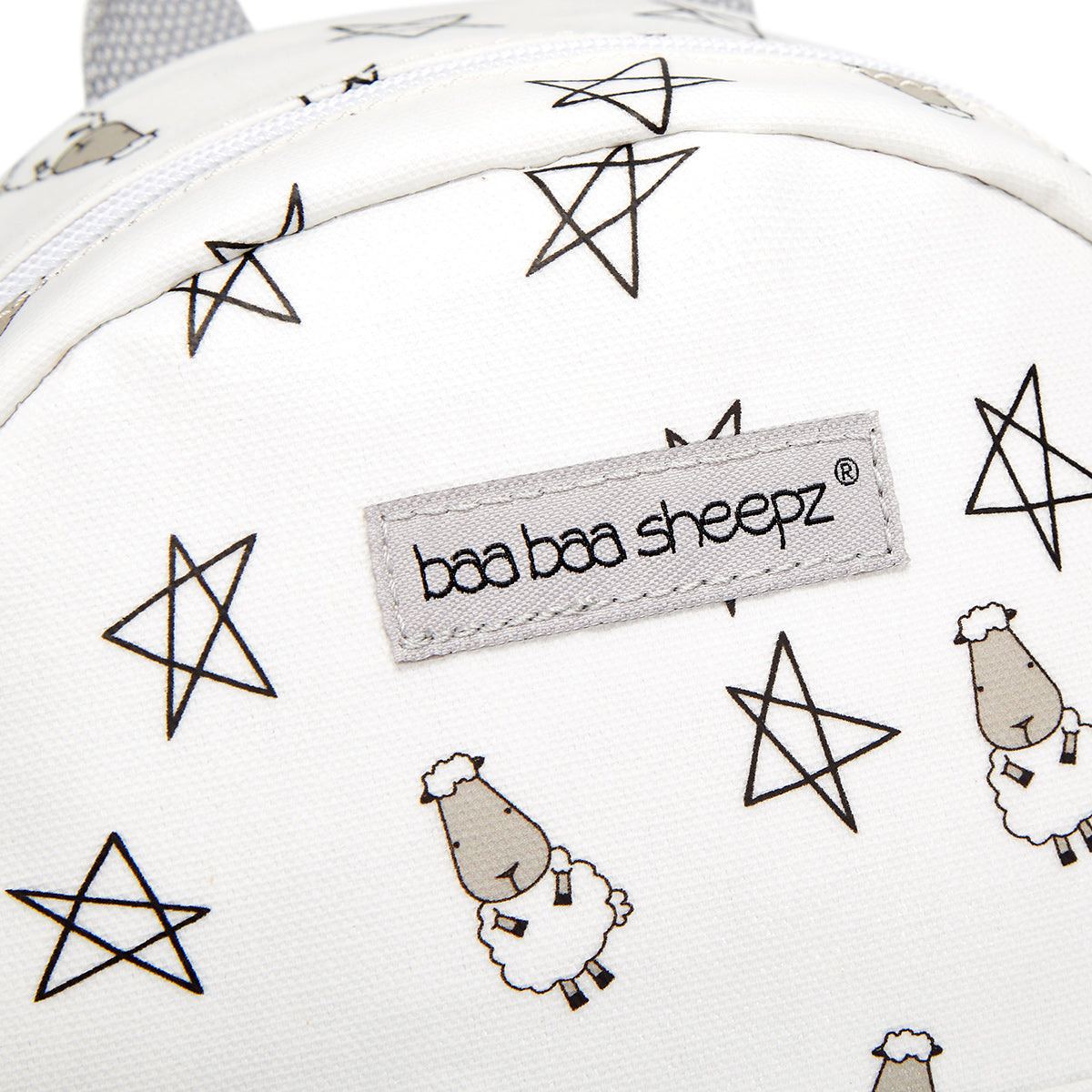 Baa Baa Sheepz Back Pack Small Star & Sheepz White - Small