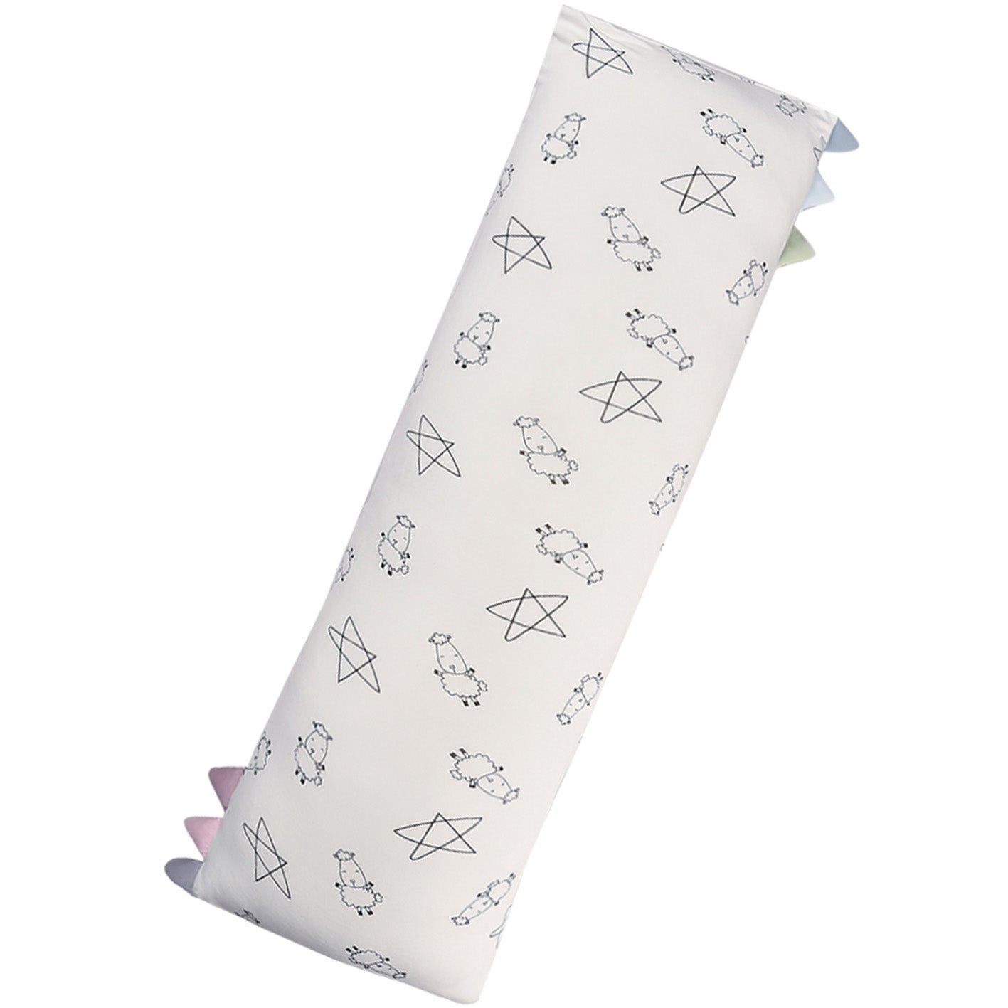 Bed-Time Buddy Cute Big Star & Sheepz White with Color tag - XL