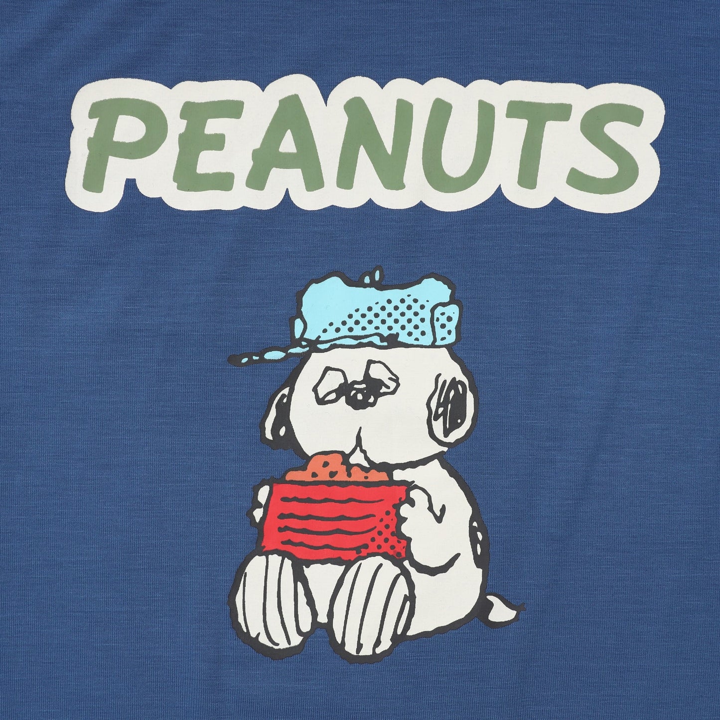 Special Edition - Snoopy Short Sleeve Shirt S30 Blue + Shorts S30 Blue