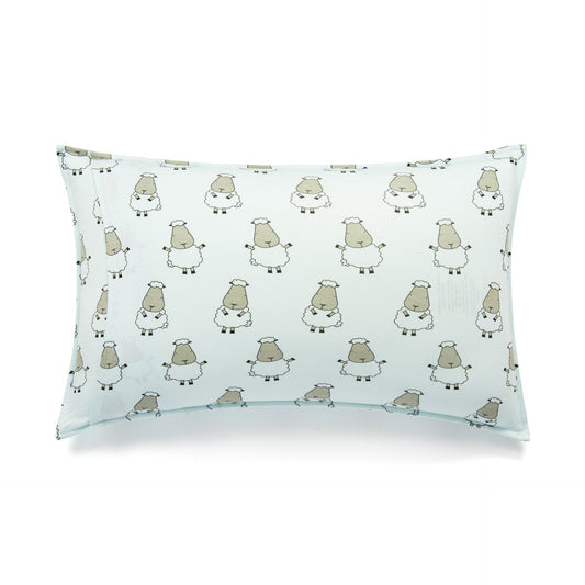 Head Pillow Big Sheepz Blue - Kids (30 x 47 cm)