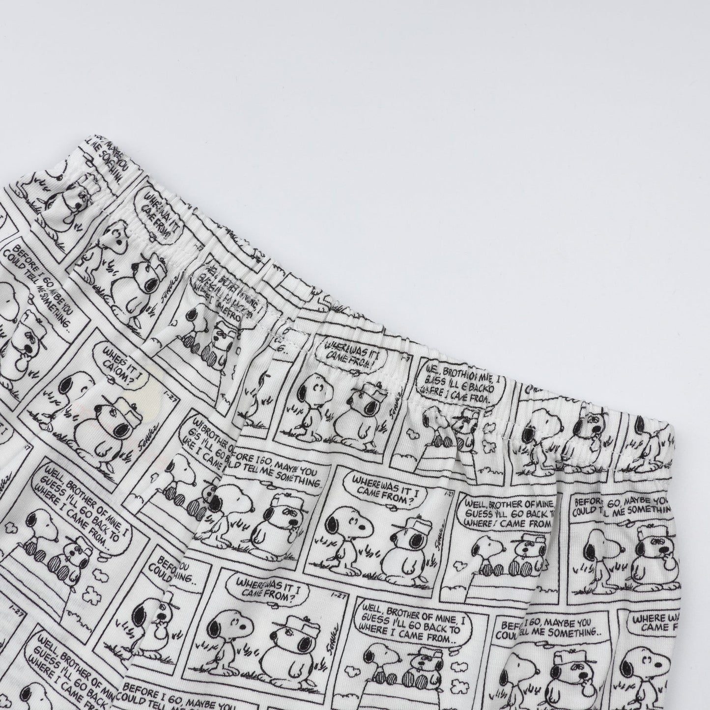 Special Edition - Snoopy Short Sleeve Shirt S31 White + Pants S31 White