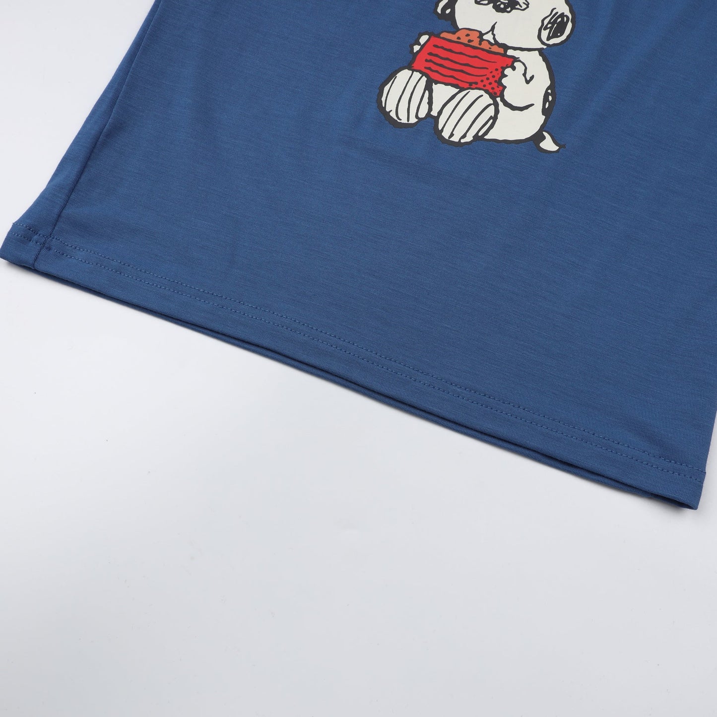 Special Edition - Snoopy Short Sleeve Shirt S30 Blue + Shorts S30 Blue