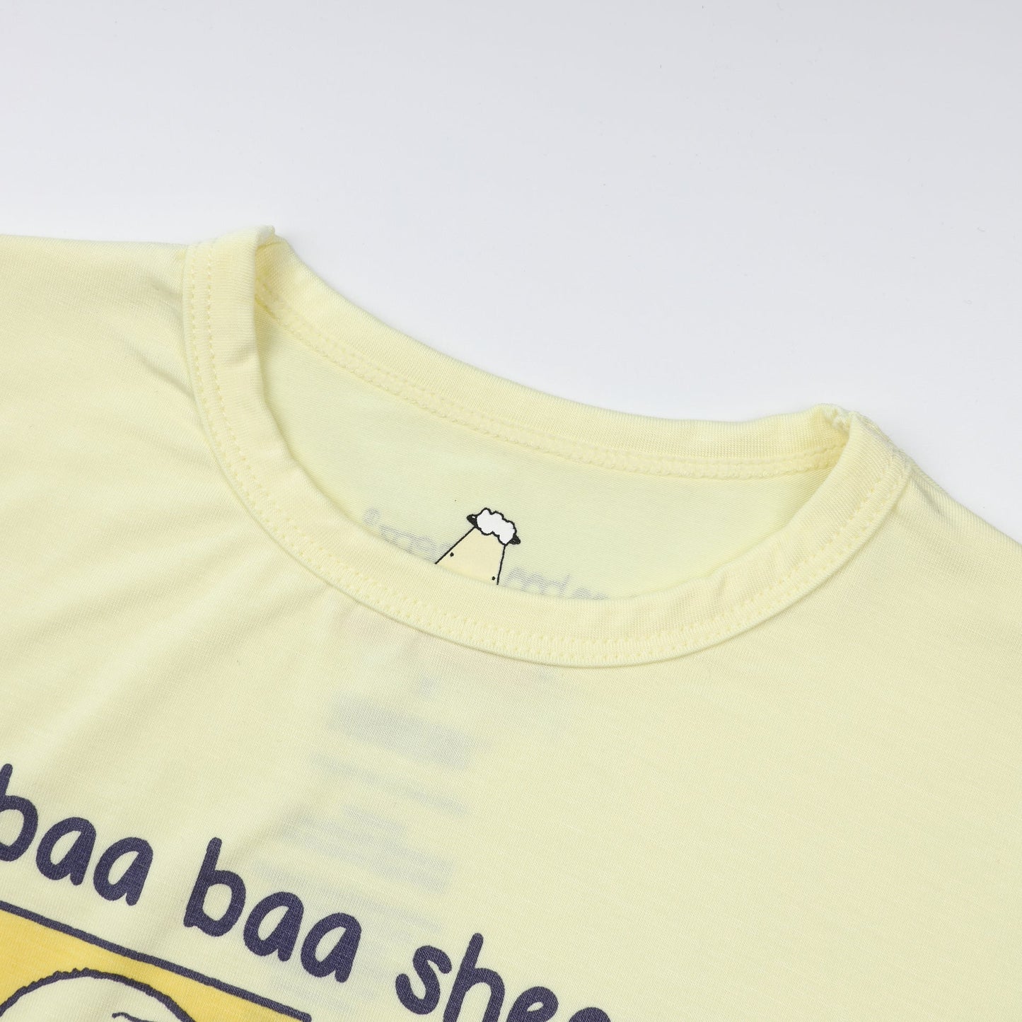Special Edition - Snoopy Short Sleeve Shirt S24 Yellow + Shorts S24 Purple