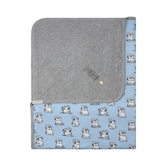 Special Edition - Double Layer Blanket BBS x Peanuts S42B Blue Kids