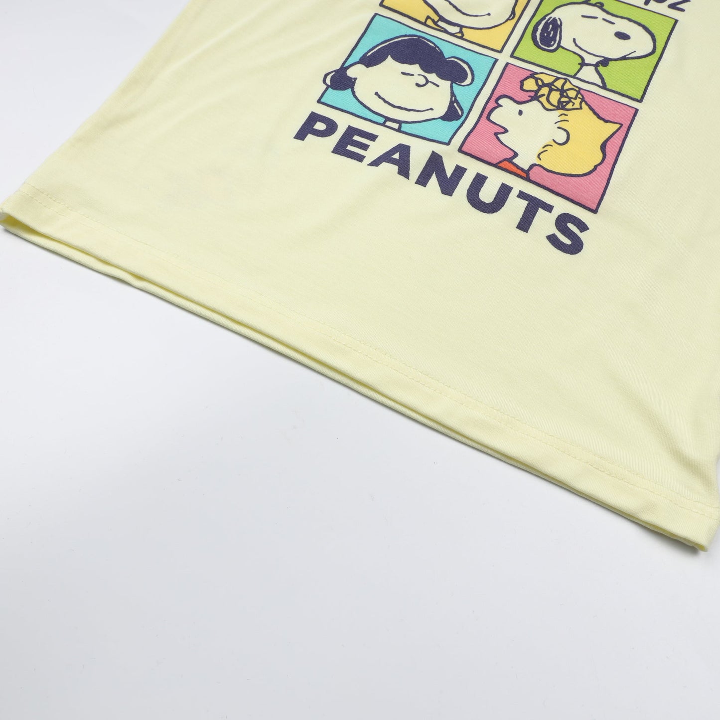 Special Edition - Snoopy Short Sleeve Shirt S24 Yellow + Shorts S24 Purple