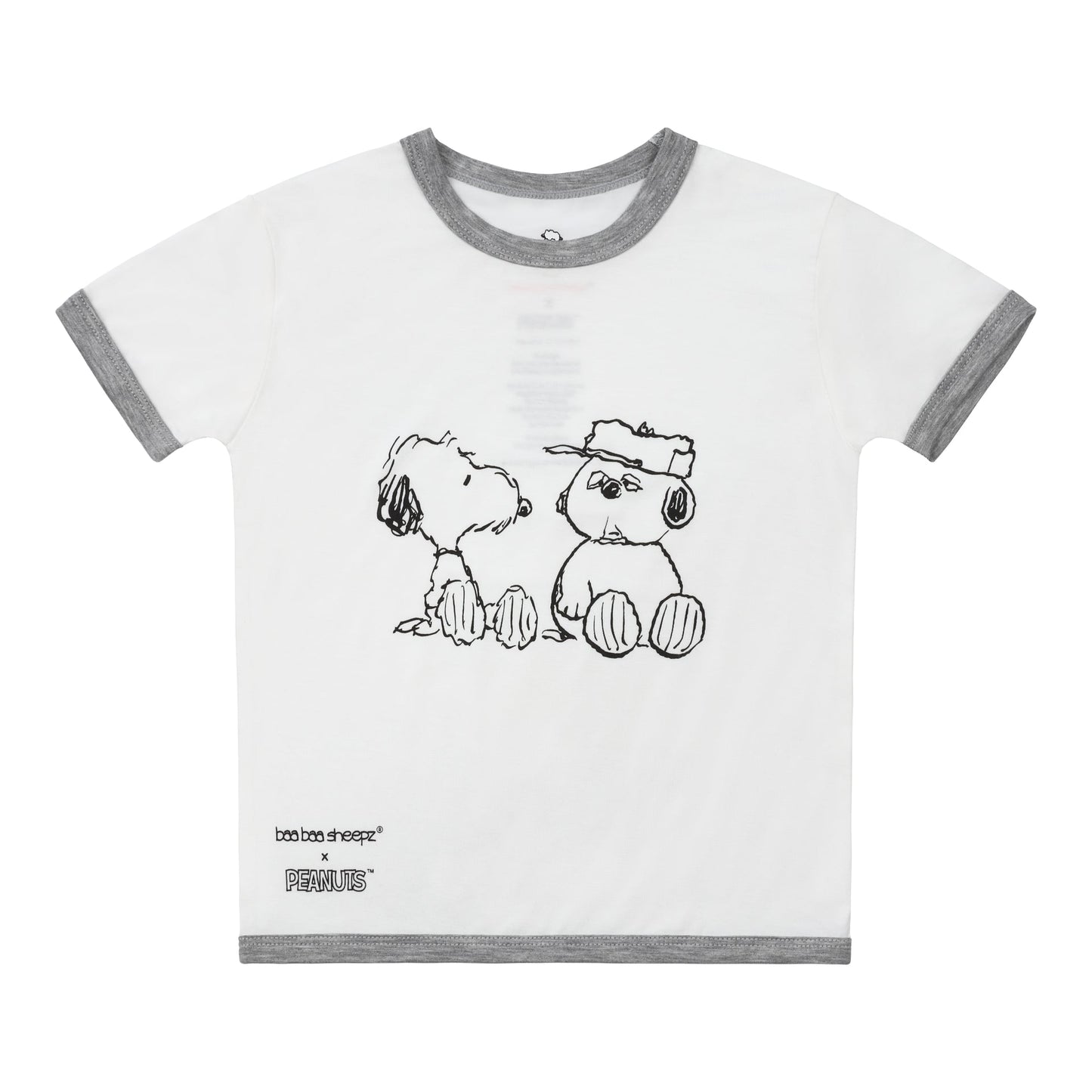 Special Edition - Snoopy Short Sleeve Shirt S31 White + Pants S31 White