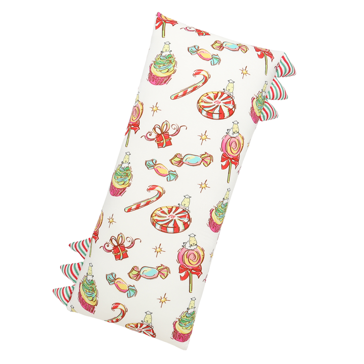 Bed-Time Buddy™ Christmas 3 White with Stripe tag - Jumbo