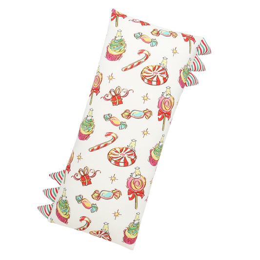 Bed-Time Buddy™ Christmas 3 White with Stripe tag - Jumbo