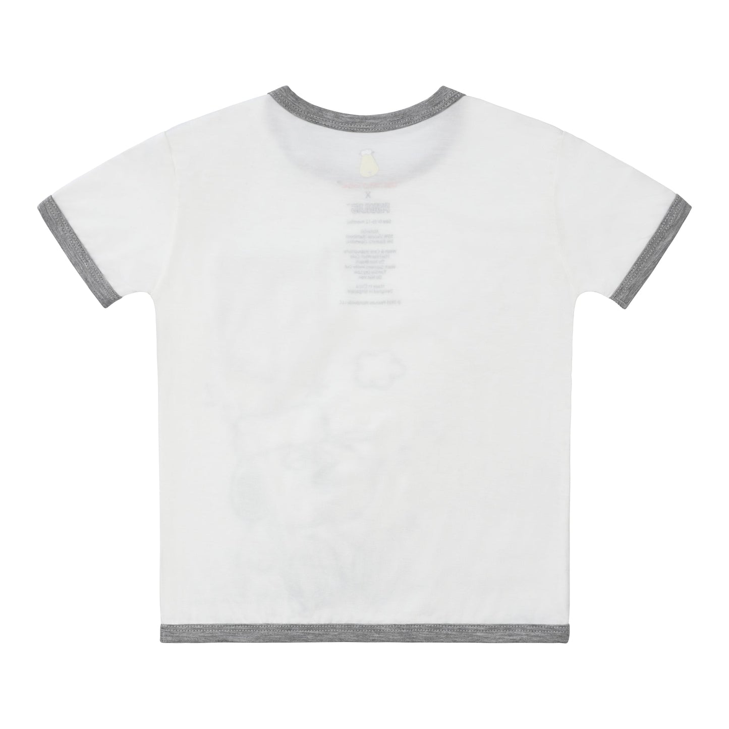Special Edition - Snoopy Short Sleeve Shirt S27 White + Shorts S27 Grey