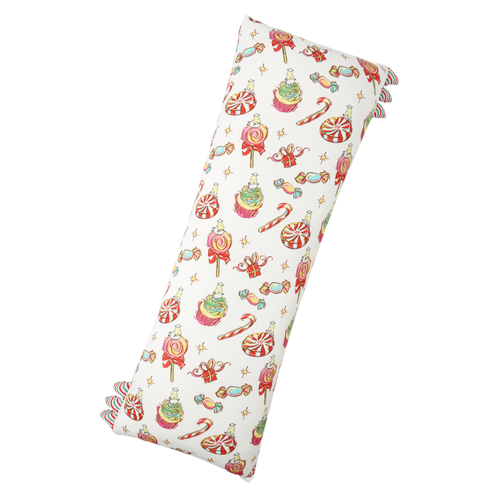 Bed-Time Buddy™ Christmas 3 White with Stripe tag - XL