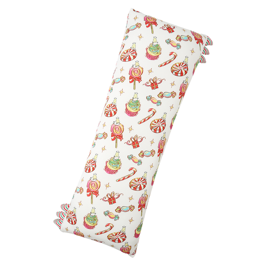 Bed-Time Buddy™ Christmas 3 White with Stripe tag - XL