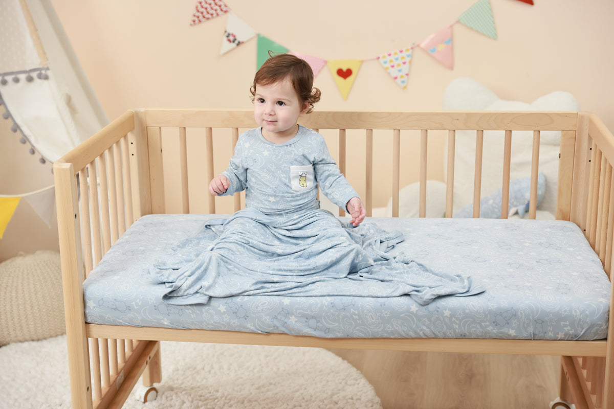 Special Edition - Double Layer Blanket Baa Baa in the Universe Blue Kids