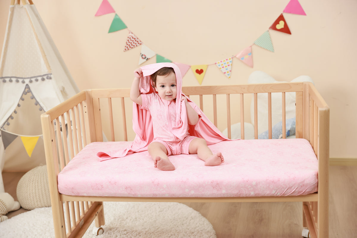 Special Edition - Double Layer Blanket Baa Baa in the Universe Pink Kids