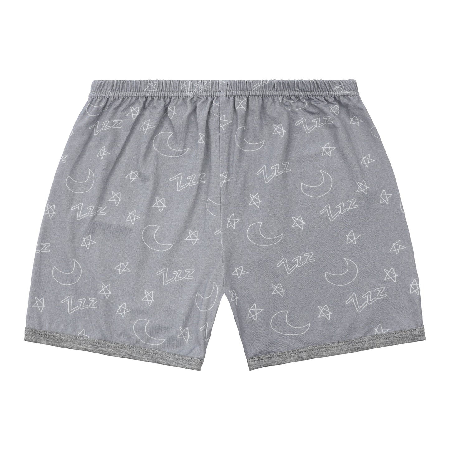 Special Edition - Snoopy Short Sleeve Shirt S27 White + Shorts S27 Grey