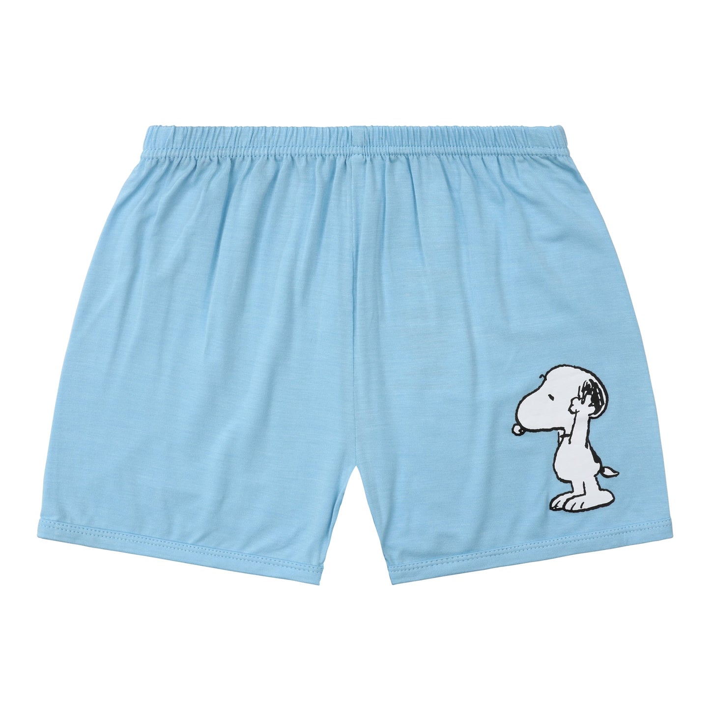 Special Edition - Snoopy Short Sleeve Shirt S30 Blue + Shorts S30 Blue