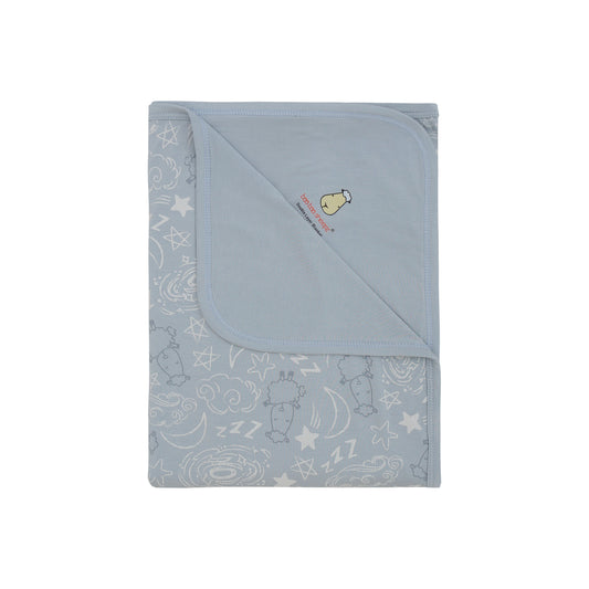 Special Edition - Double Layer Blanket Baa Baa in the Universe Blue Kids