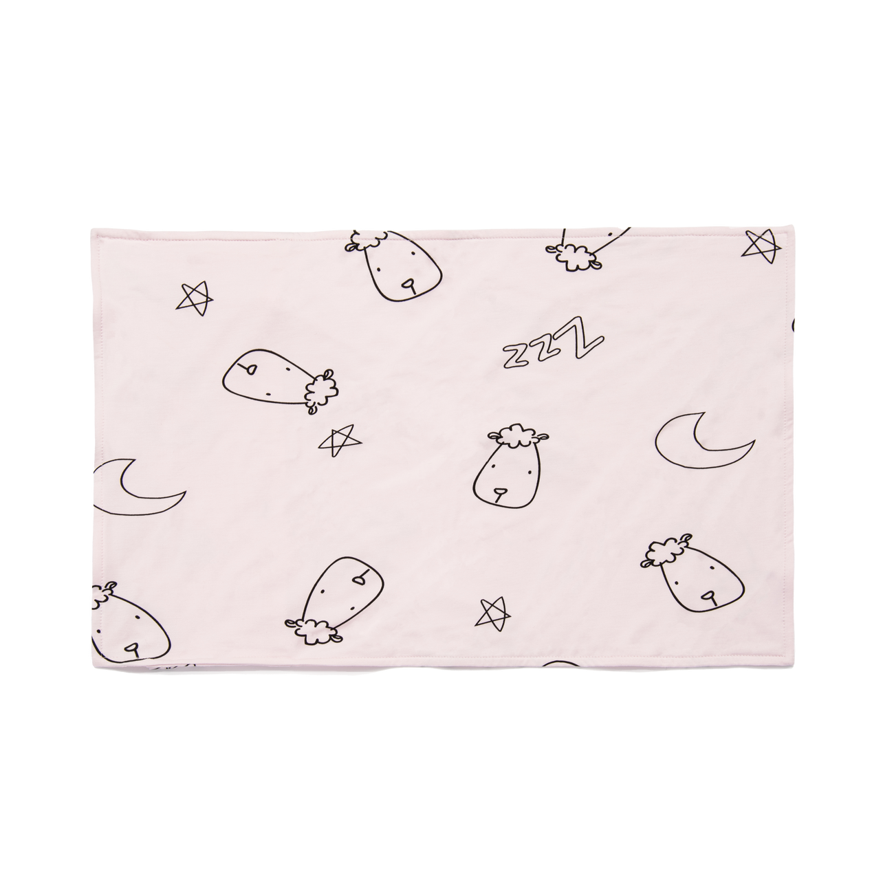 Head Pillow Case Sweet Dreams Baa Baa Pink  - Kids (30 x 47 cm) CASE ONLY