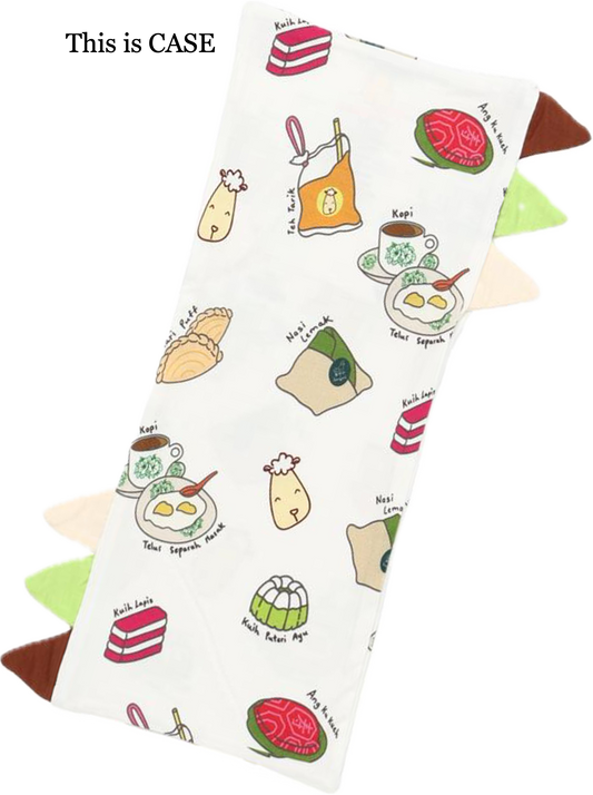 Special Edition - Bed-Time Buddy Case Kopitiam x Baa Baa White with Color tag - Small