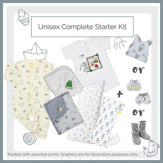 Unisex Complete Starter Kit - Best For Confinement Prep