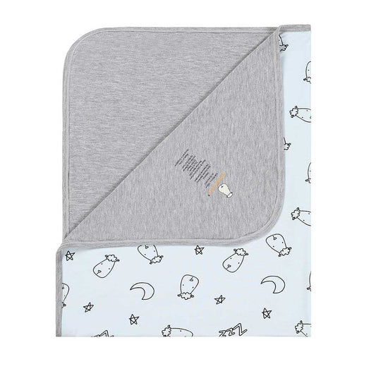 Double Layer Blanket Sweet Dreams Baa Baa Blue Kids