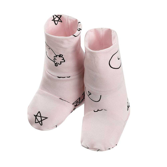 Booties Sweet Dreams Baa Baa Pink