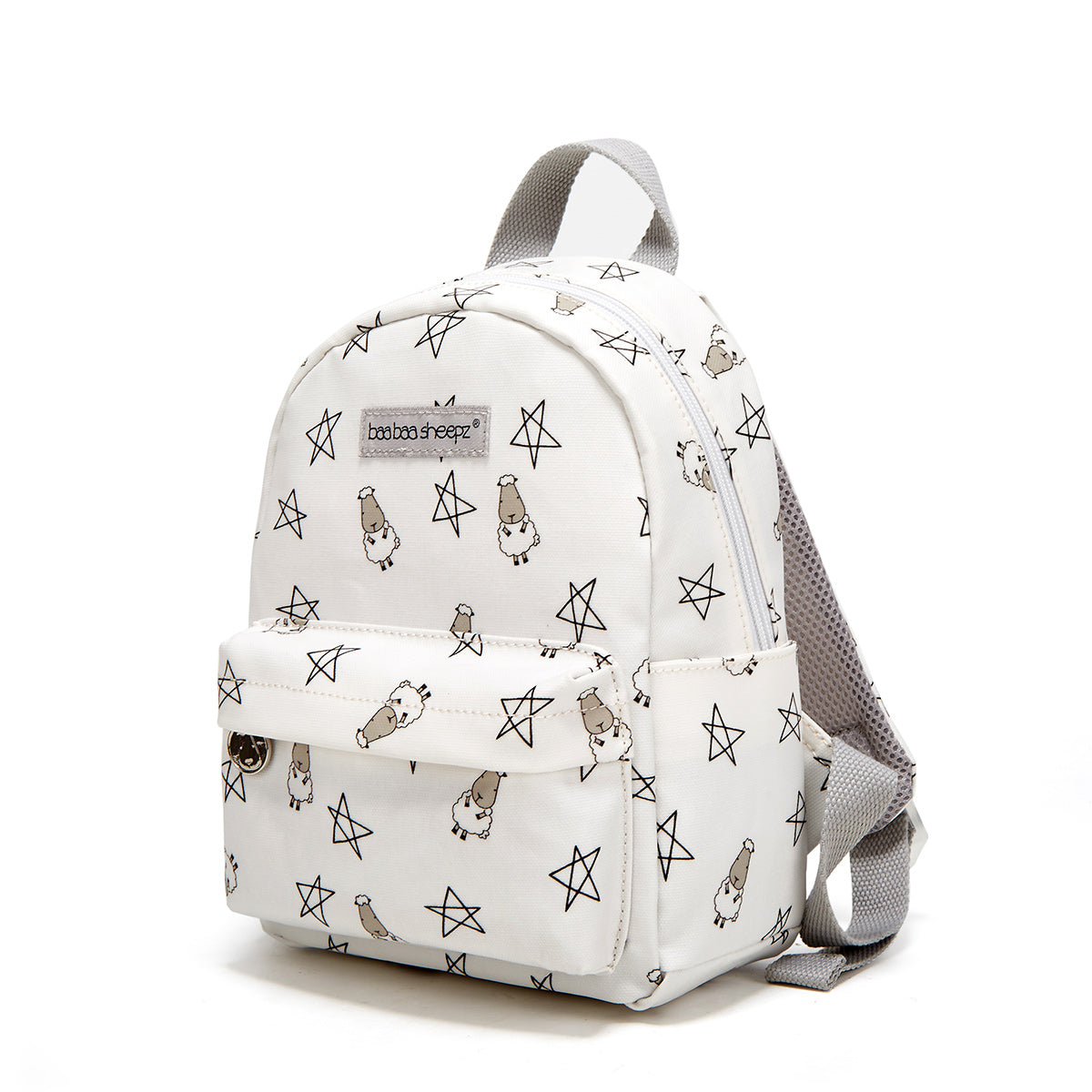 Baa Baa Sheepz Back Pack Small Star & Sheepz White - Small